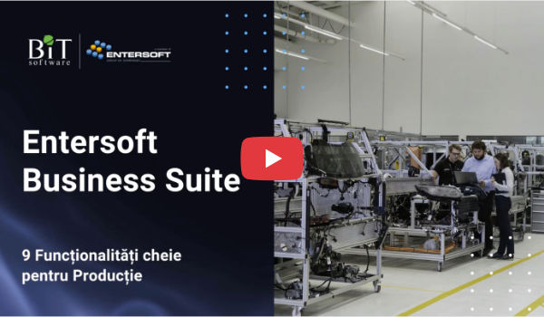 Entersoft Business Suite - 9 funționalități pentru Producție